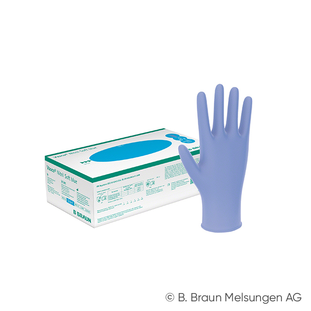Handschuh Vasco Nitril Soft blue